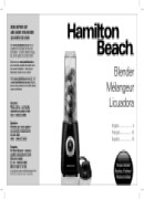 Hamilton Beach 51141 Use and Care Manual